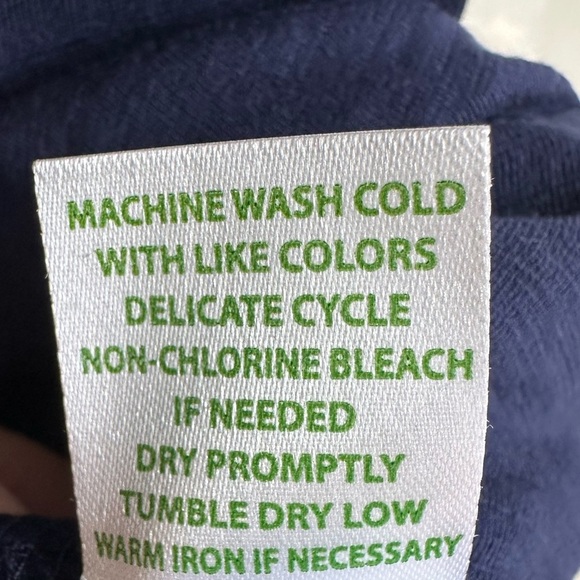 Lilly Pulitzer Navy Blue Shirt Dress Size Small Pima Cotton Lightweight Comfy - Picture 5 of 7